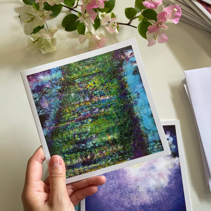 Sagne Garden - Carte postale artistique pour la vente par Galerie Artwave