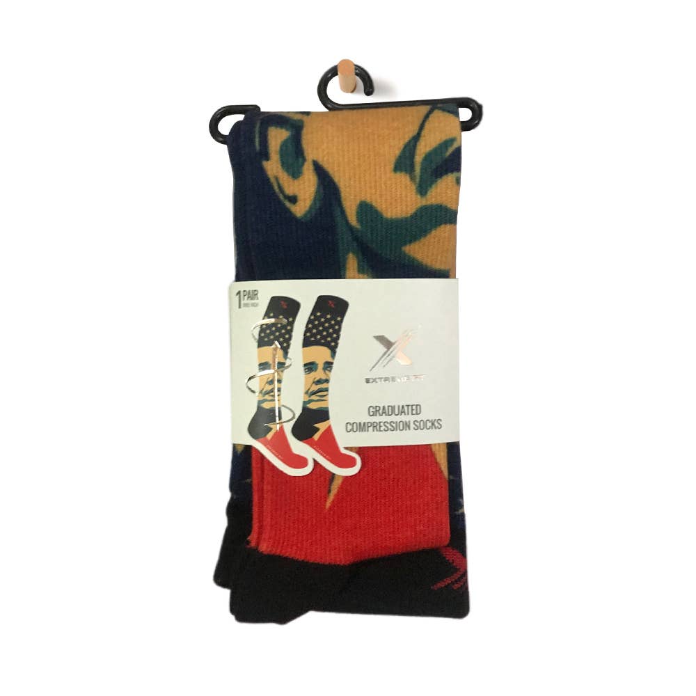The American Gift Company (TAGCO) - Wholesale Socks - Unisex - OBAMA NOVELTY SOCKS3