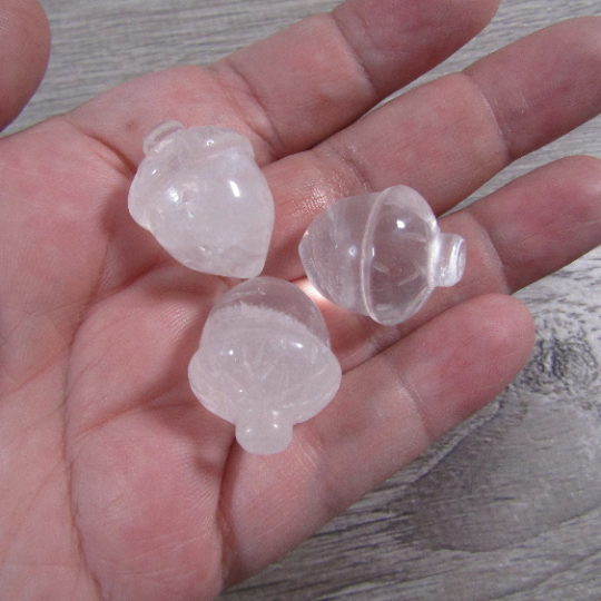 Keystone Crystals - Wholesale Spiritual Stone/Crystal - Gemstone Acorn Figurine for Spring or Autumn Decor1