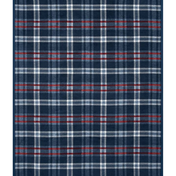 ChappyWrap - Wholesale Throw blanket - Quinn Plaid Blanket4