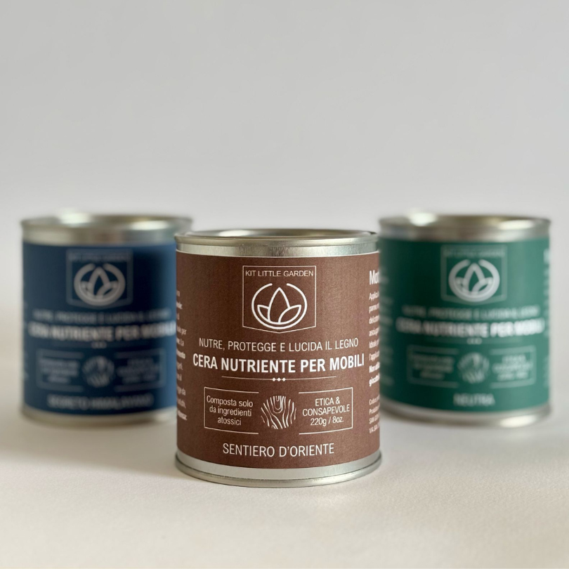 Kit Little Garden - Wholesale Furniture Wax/Paint - Natural wax for wood and surfaces KLG - Eastern Path9