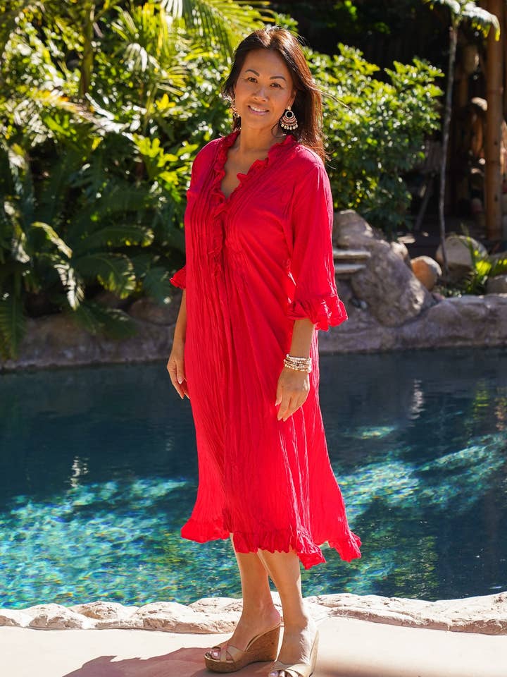 Poète d'été Haut Bas pour la vente par Bali Queen