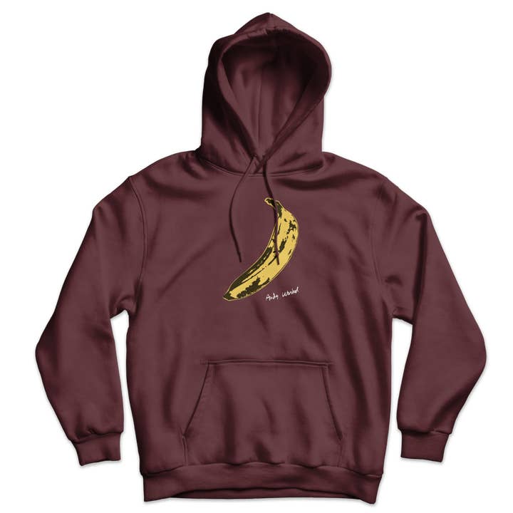 Art-O-Rama Shop - Wholesale Hoodie - Unisex - Andy Warhol's Banana, 1967 Pop Art Unisex Hoodie7