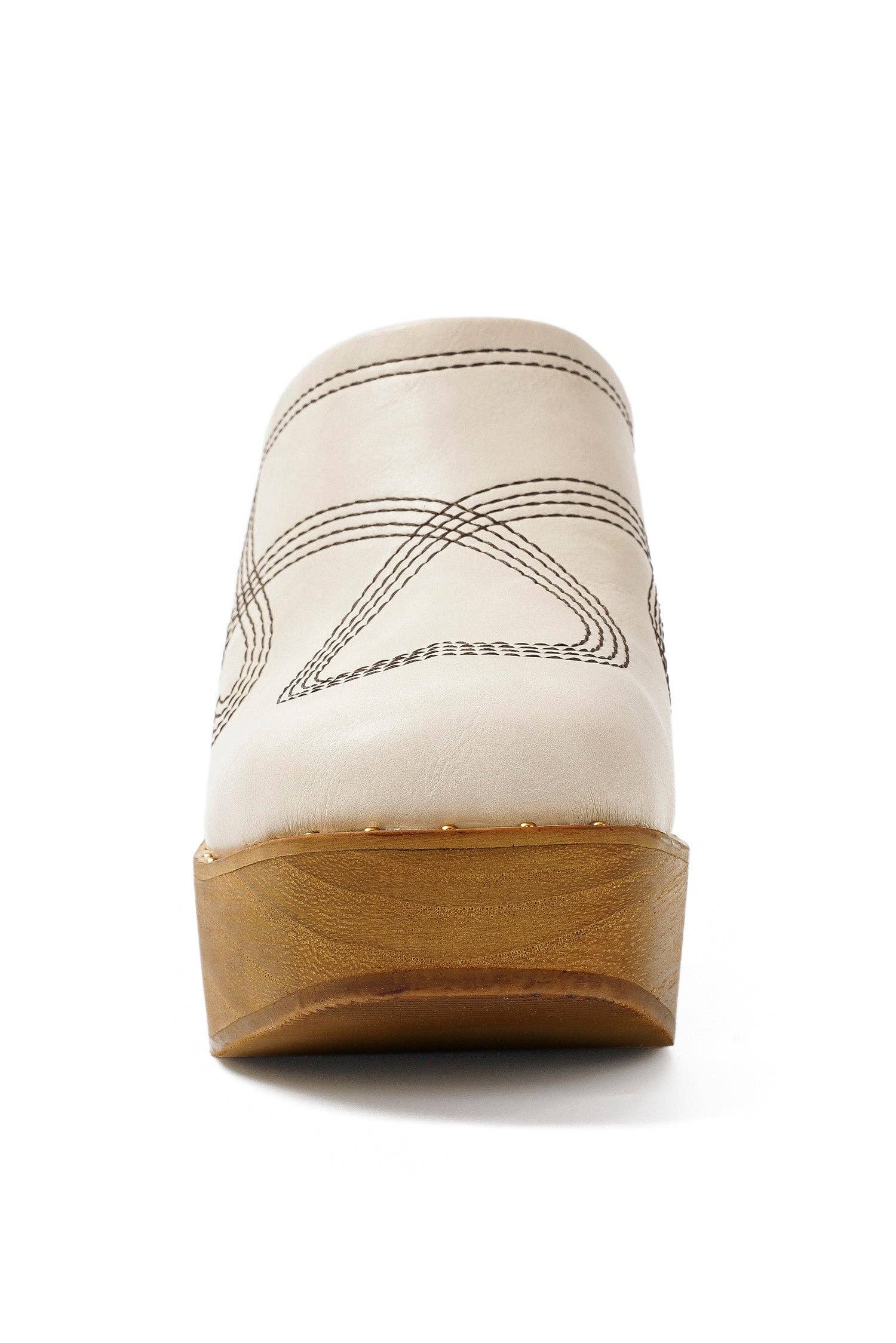 BEAST FASHION – Engroshandel Platform - Dame – PRESLEY-28 Retro Chic Træsplatform Træsko21