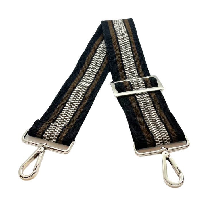 NY KOLLEKTION-Ramona Håndvævede Remme Brun og Sort for engroshandel hos Alejandra Collective