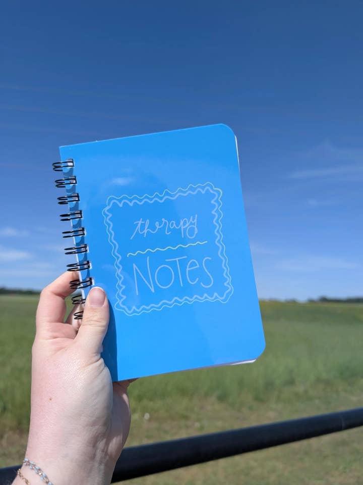 Therapy Notes Journal for wholesale by Howdy May Co.