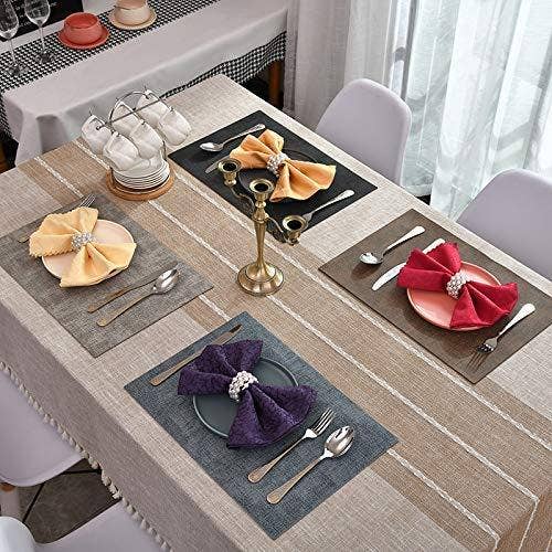 Silver Napkin Rings Pearl Crystal Set of 4 for wholesale on Faire4