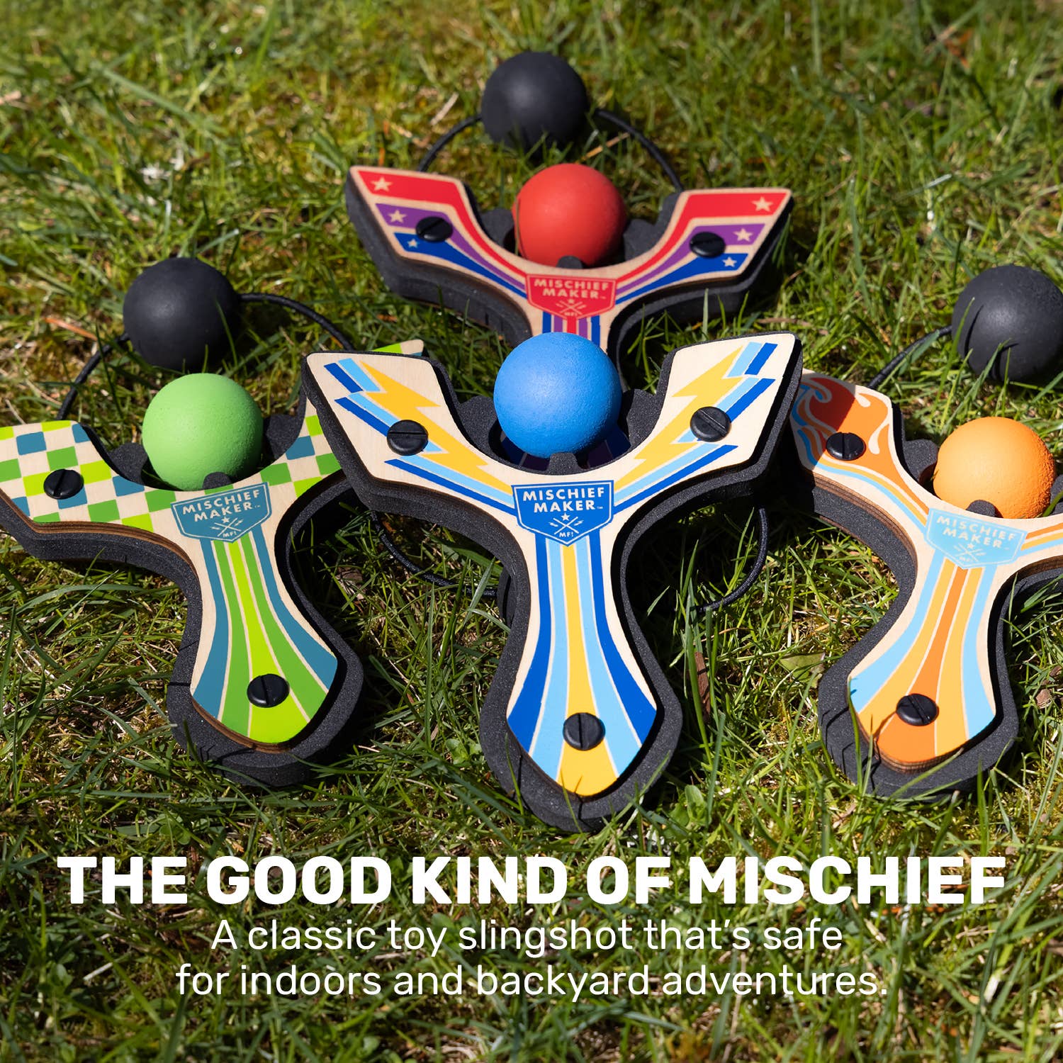 Mighty Fun! - Wholesale Slingshot - Kids - Mischief Maker® Slingshot - Racing Assorted7