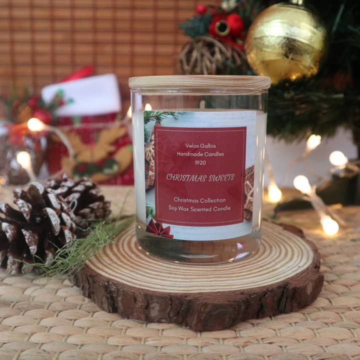 Velas Galbis - Jose Galbis Soler, S.L. - Wholesale Jar/Filled Candle - Christmas Collection - Christmas Sweets