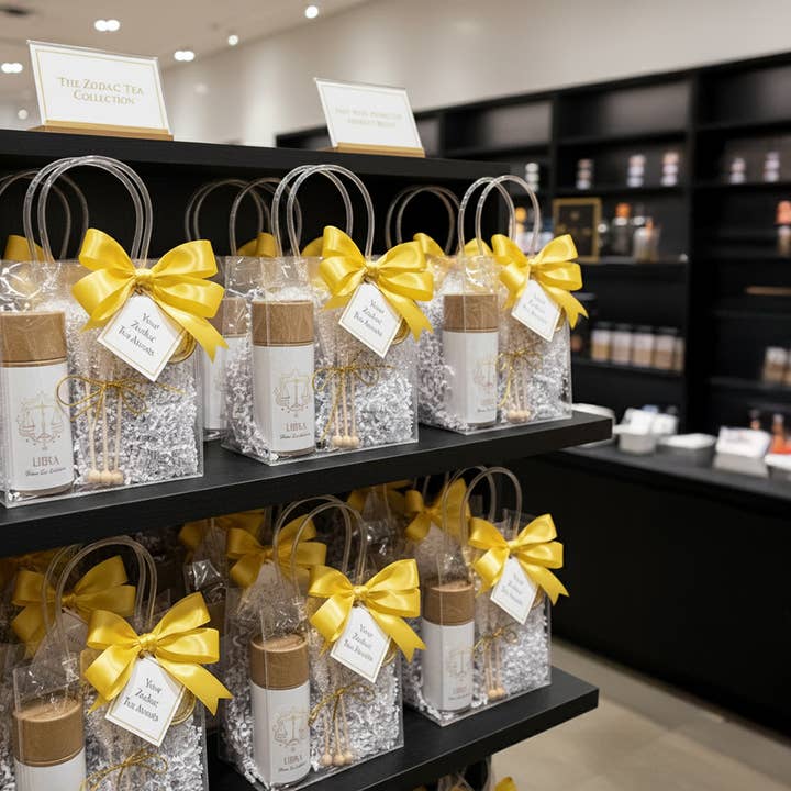 Foxy Tea® - Wholesale Gift Bag Set/Pack - Zodiac Tea Gift Bag13