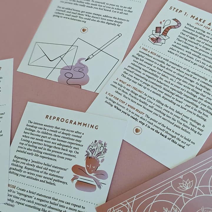 Vox Intra - Wholesale Tarot Cards - Heart Mender Deck (Breakup + Self-love)4