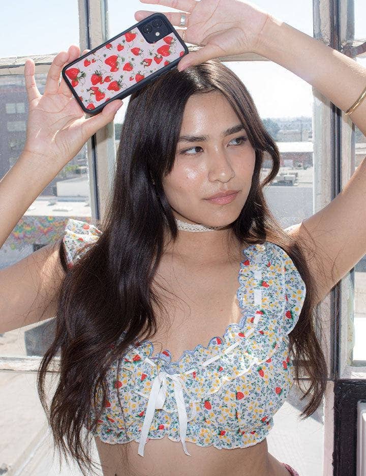 Wildflower Cases - Wholesale Phone Case - Women's - Strawberry Fields iPhone 15 Pro Max Case2