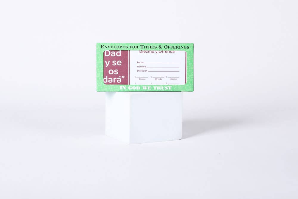 Swanson Christian Products - Wholesale Envelopes - Spanish Envelope for Tithe and Offering - Give and it will be Given - 100 Ct.0