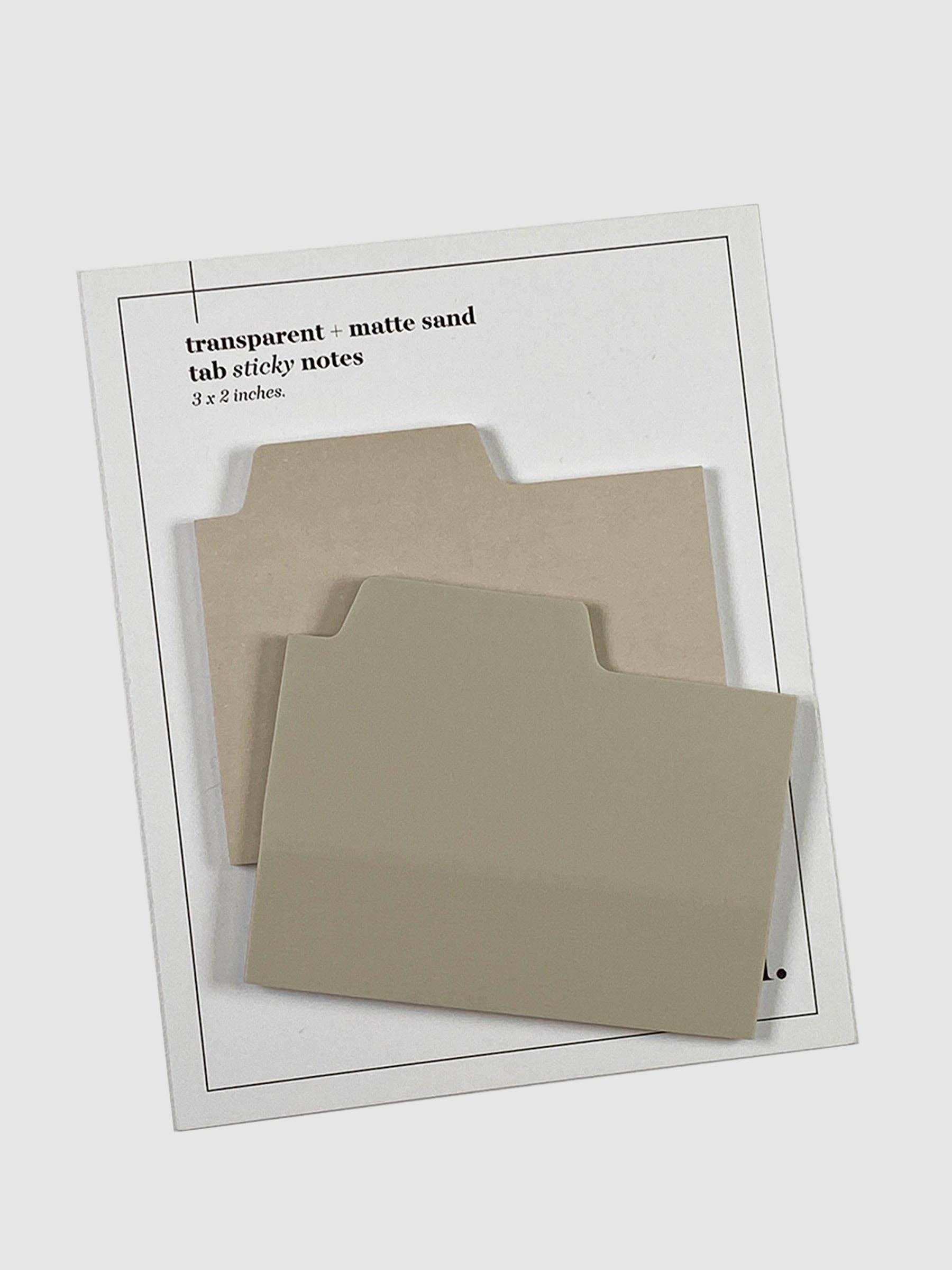 Cloth & Paper - Wholesale Sticky Notes - Blank Tab Sticky Note Set10