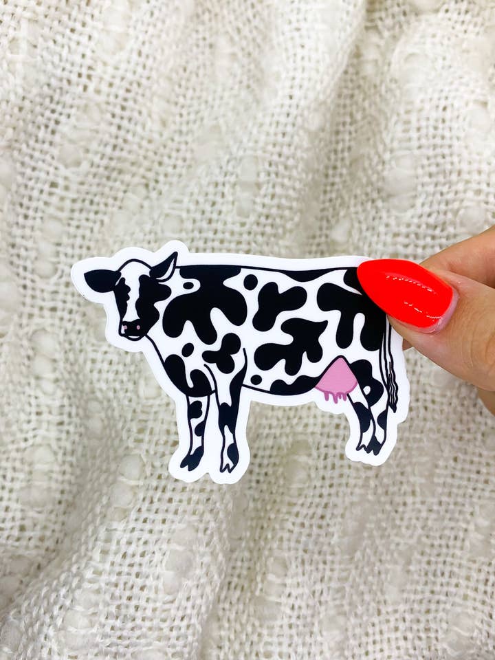 Matisse Cow Magnet, 3x2 in. for wholesale by liadelyonart