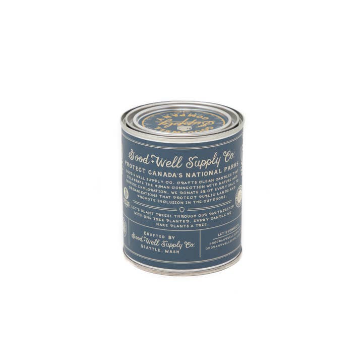 Good & Well Supply Co. - Wholesale Travel Candles - Jasper National Park of Canada Candle1