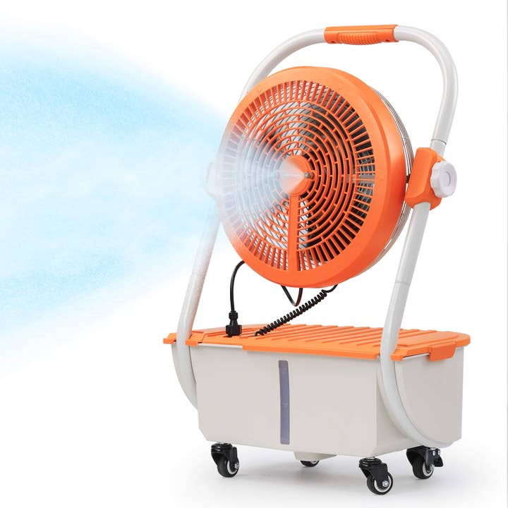 TURBRO - Wholesale Small/Handheld Appliance - AirSupply MS12 Portable Mist Fan with 19,200mAh Battery9