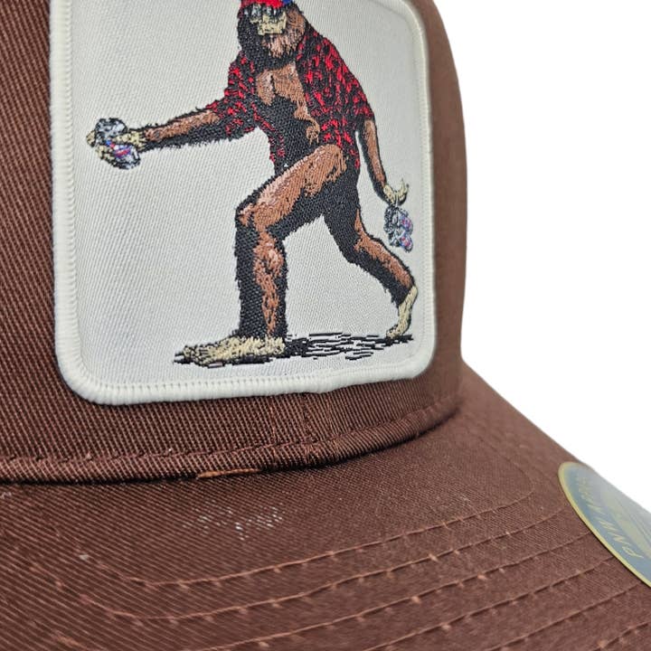 PNW Apparel - Vendita all'ingrosso Cappellino da camionista - Unisex - Cappello Sasquatch Trucker Mesh Snapback3