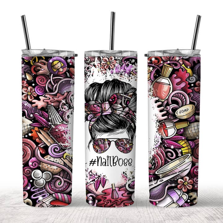 Nail Boss Tumbler for engroshandel hos Imprintsink