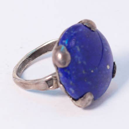 Top quality round lapis lazuli ring for wholesale by Arlo Haisek