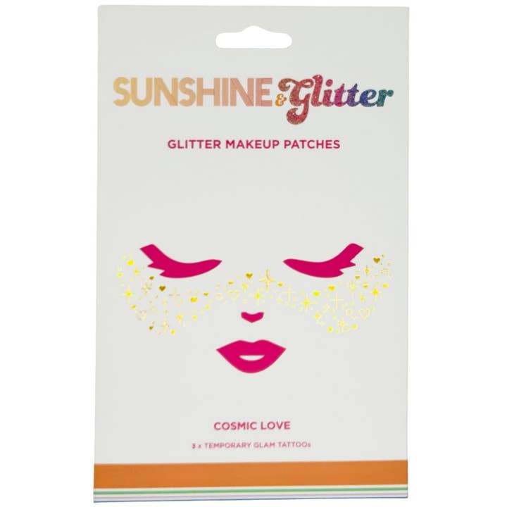 Sunshine & Glitter - Vente Paillettes pour le corps - Tatouages temporaires glam2