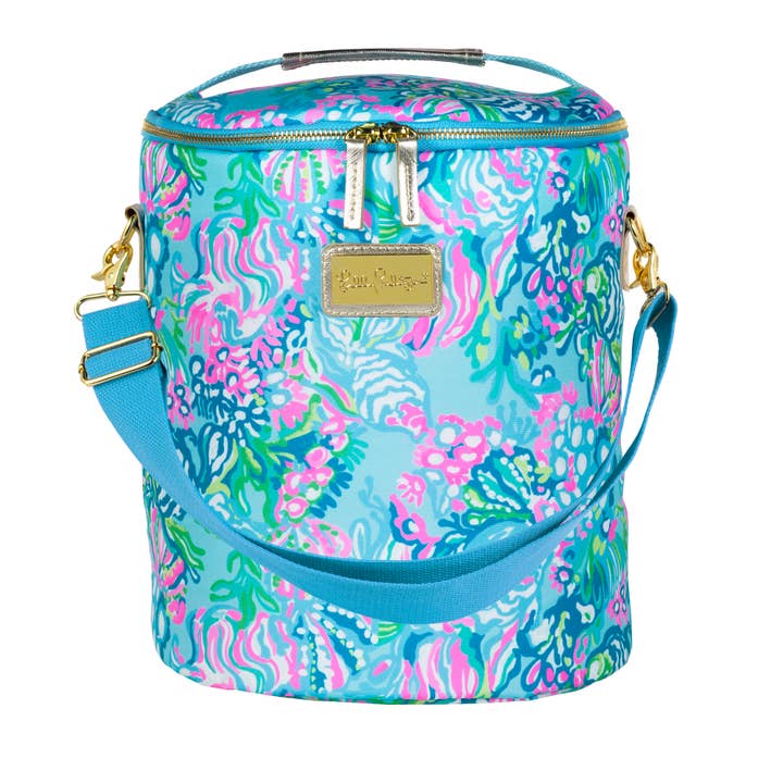 Beach Cooler, Aqua La Vista for wholesale by Lilly Pulitzer by Lifeguard Press