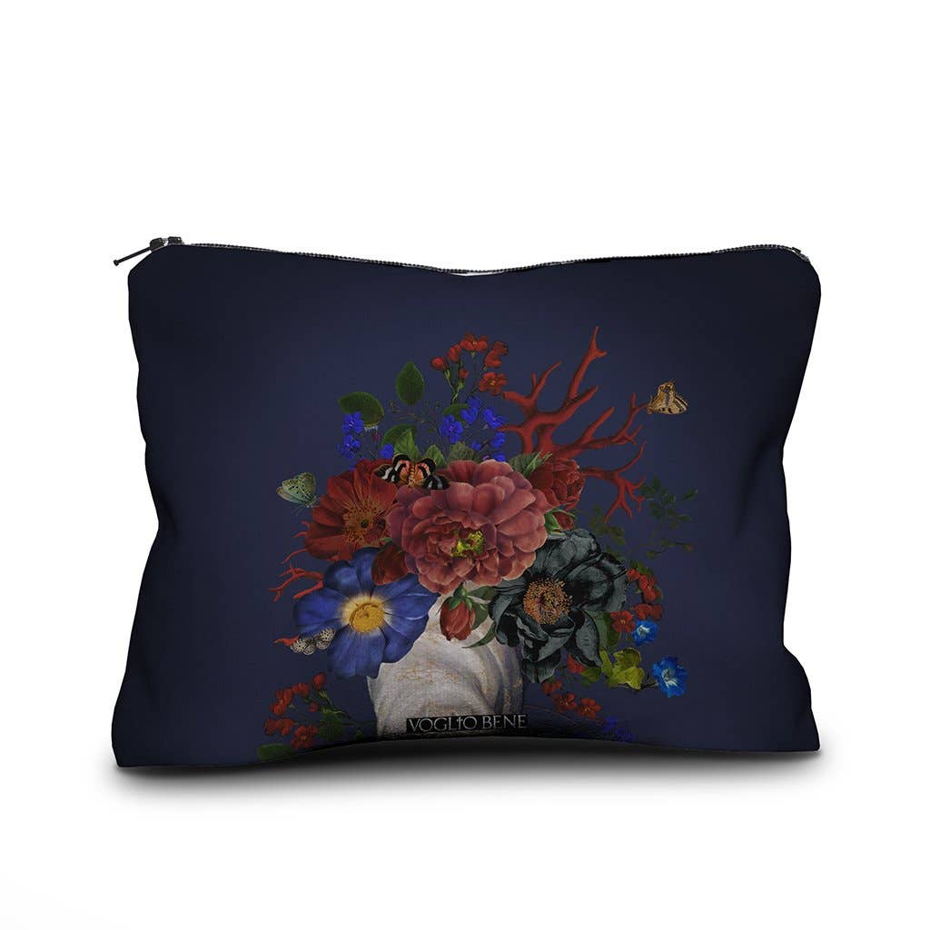 Voglio Bene – bolsa de maquilhagem e cosméticos por atacado – Kit AMEN com nécessaire de veludo 17x23 cm1