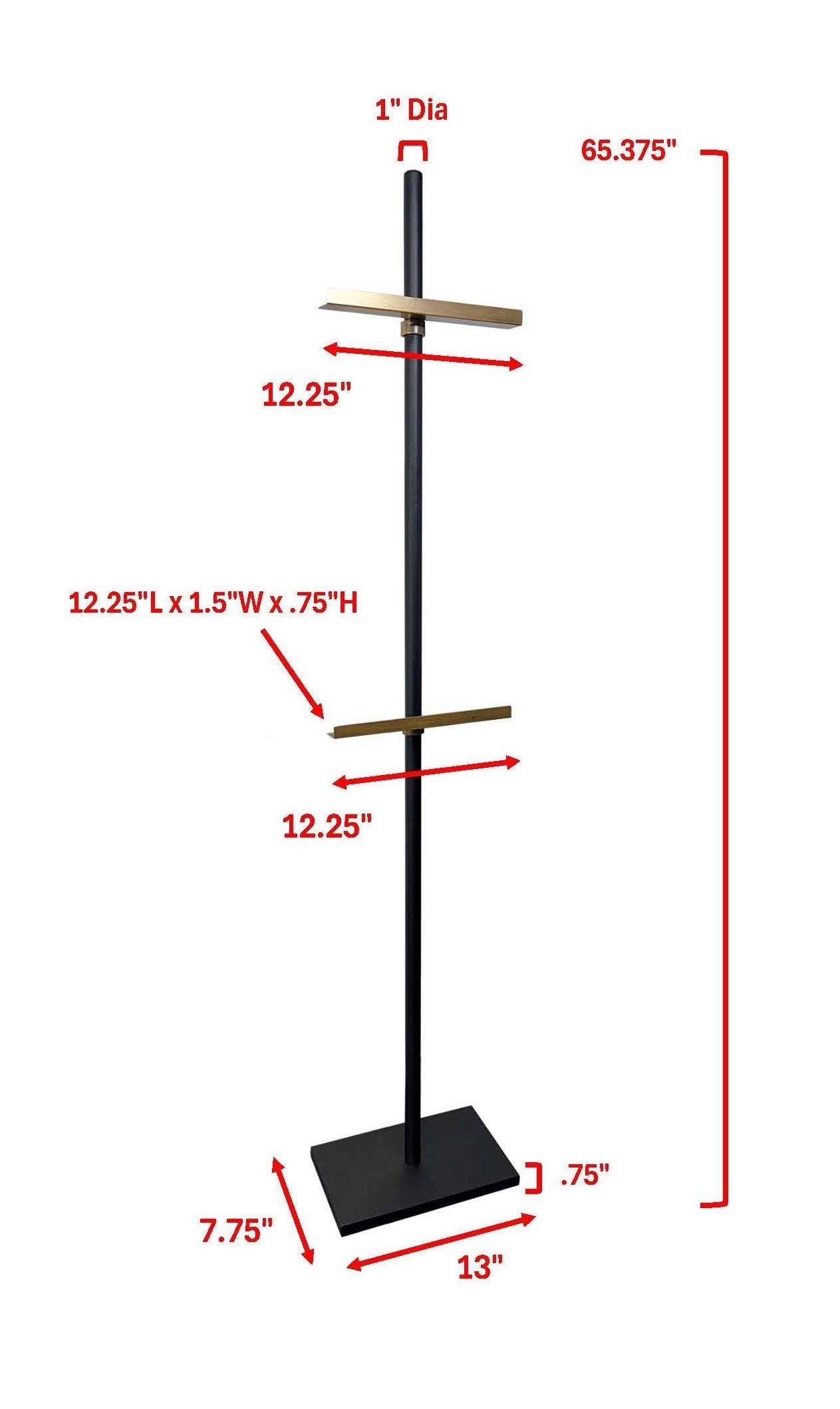 Tripar International - Vendita all'ingrosso Cavalletti - Cavalletto da Pavimento Moderno in Metallo con Bracci Regolabili7