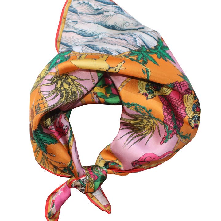 SOIE-MEME - Wholesale Scarf - Women's - Makasih , pink1