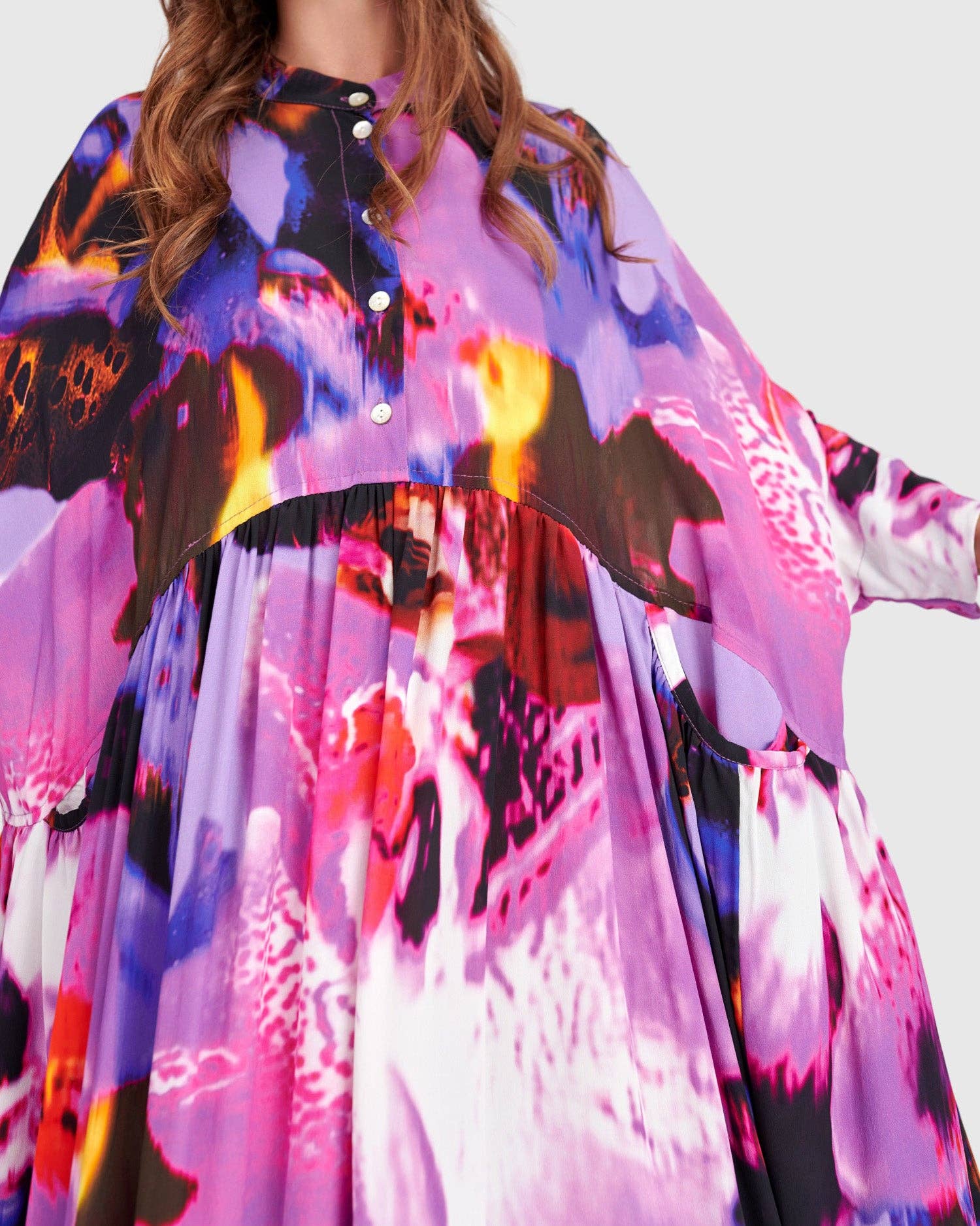 Hikari Oversized Dress, Orchid for wholesale on Faire2