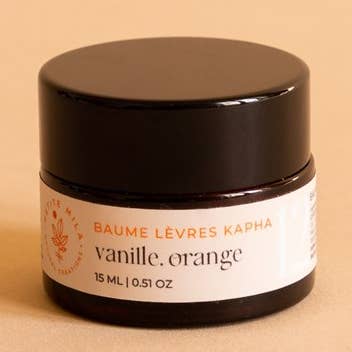 Orange Vanilla Lip Balm for wholesale by Petite Mila