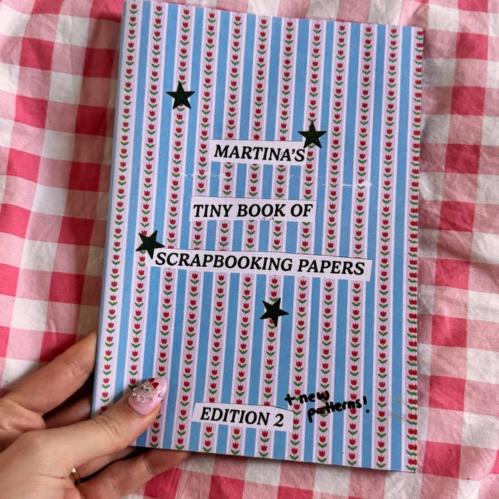 TINYSTORE - Wholesale Craft Supplies - Martina’s Tiny Book of Scrapbooking Papers (Edition 2: NEW patterns!)