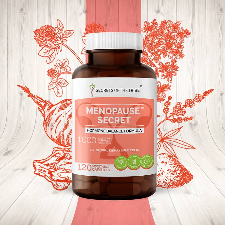 Secrets Of The Tribe - Wholesale Oral Supplement/Vitamin - Menopause Secret Capsules. Hormone Balance Formula3
