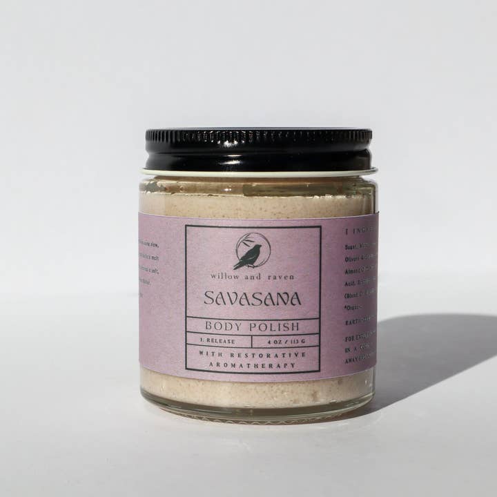 Savasana Body Polish for wholesale by Willow and Raven