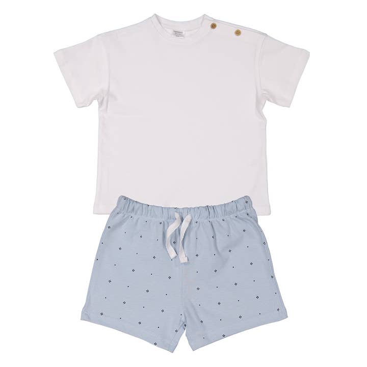 2-delige baby-set shorts en T-shirts voor wholesale door FRANK HERMANOS