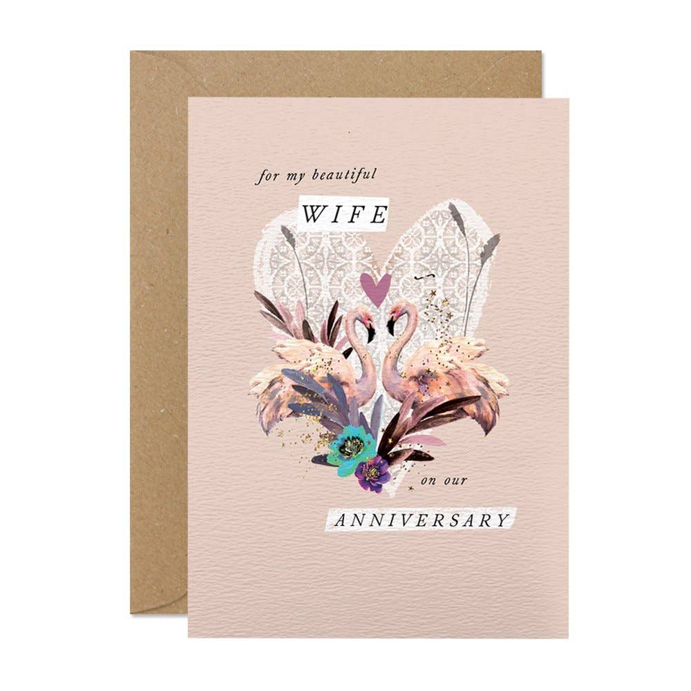 Stephanie Davies - Venta al por mayor Tarjetas de aniversario - Aniversario de bella esposa1