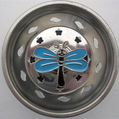 Dragonfly Kitchen Strainer for wholesale by Linda Lou