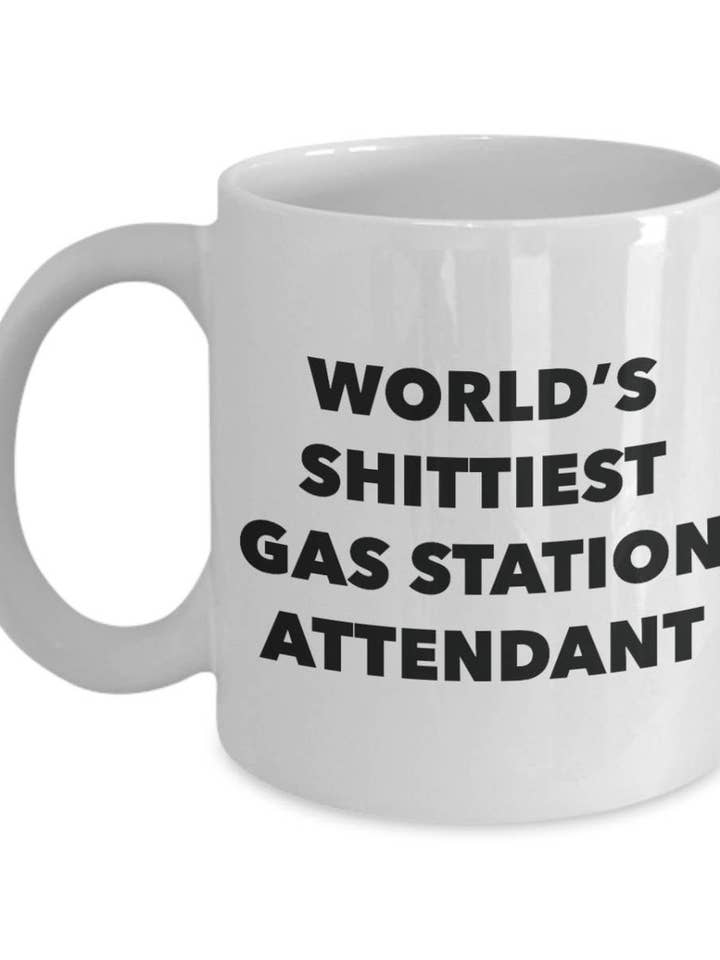 Gas Station Attendant Coffee Mug for wholesale by CustomHappy