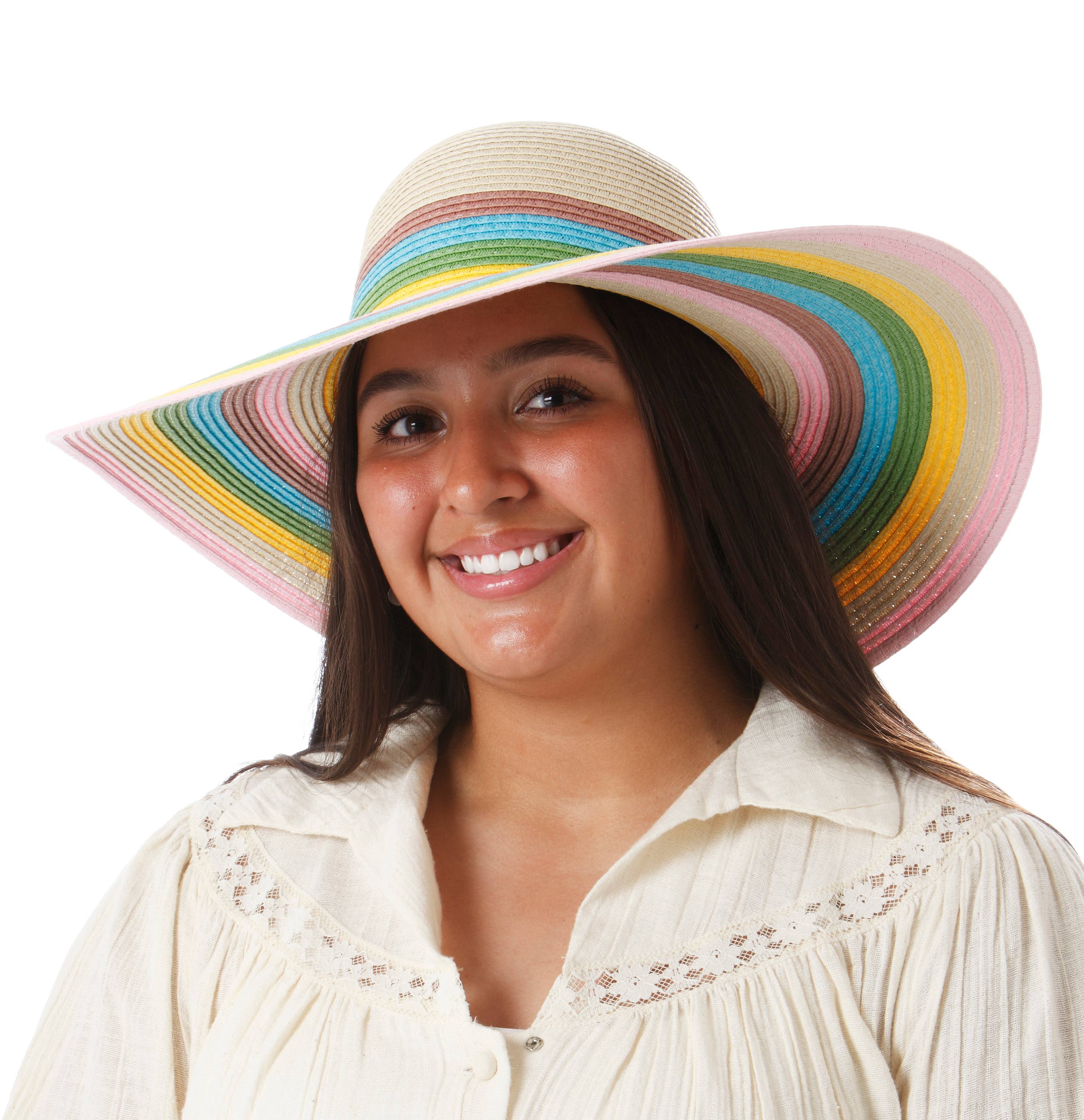 Screamer - Venta al por mayor Sombrero de paja - Mujer - Sombrero Brighton Sun1