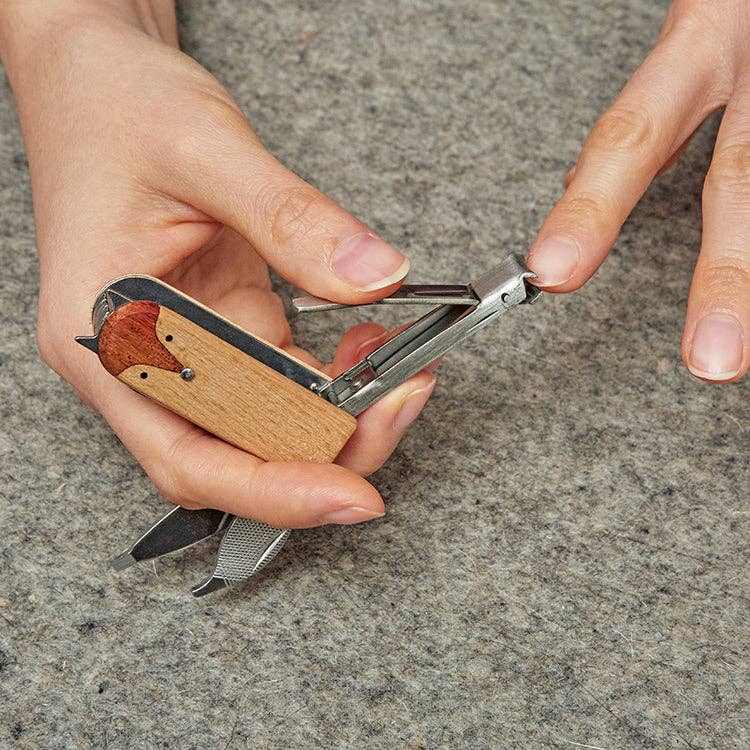 Kikkerland Design Inc - Wholesale Nailcare Set - Fox Manicure Set2