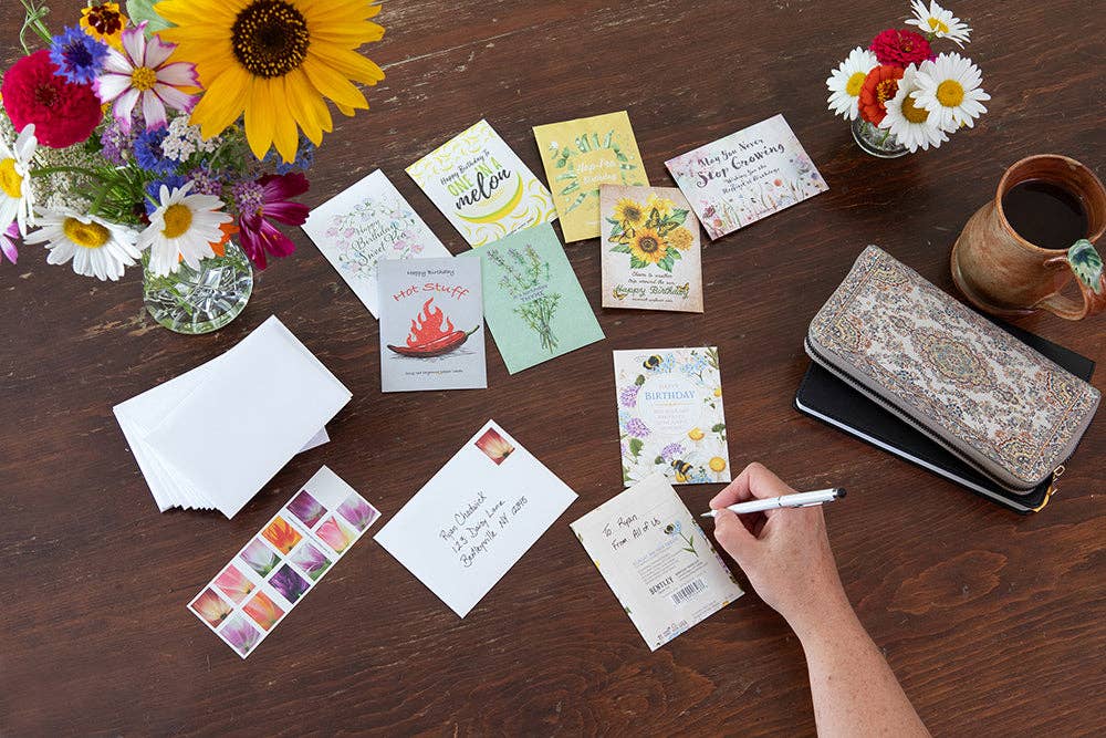 Bentley Seed Co. - Wholesale Birthday Card - It's Birthday Thyme - Thyme Seed Packets9