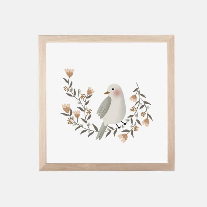 Poster/Spring Deco Poster - The Bird's Crown for wholesale by Atelier Oranger