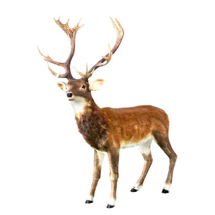 RENO RUDOLPH 147X35X180 CM ANIMALES DE MADERA DE GRANJA para venta al por mayor de Imhof & Stevens BV