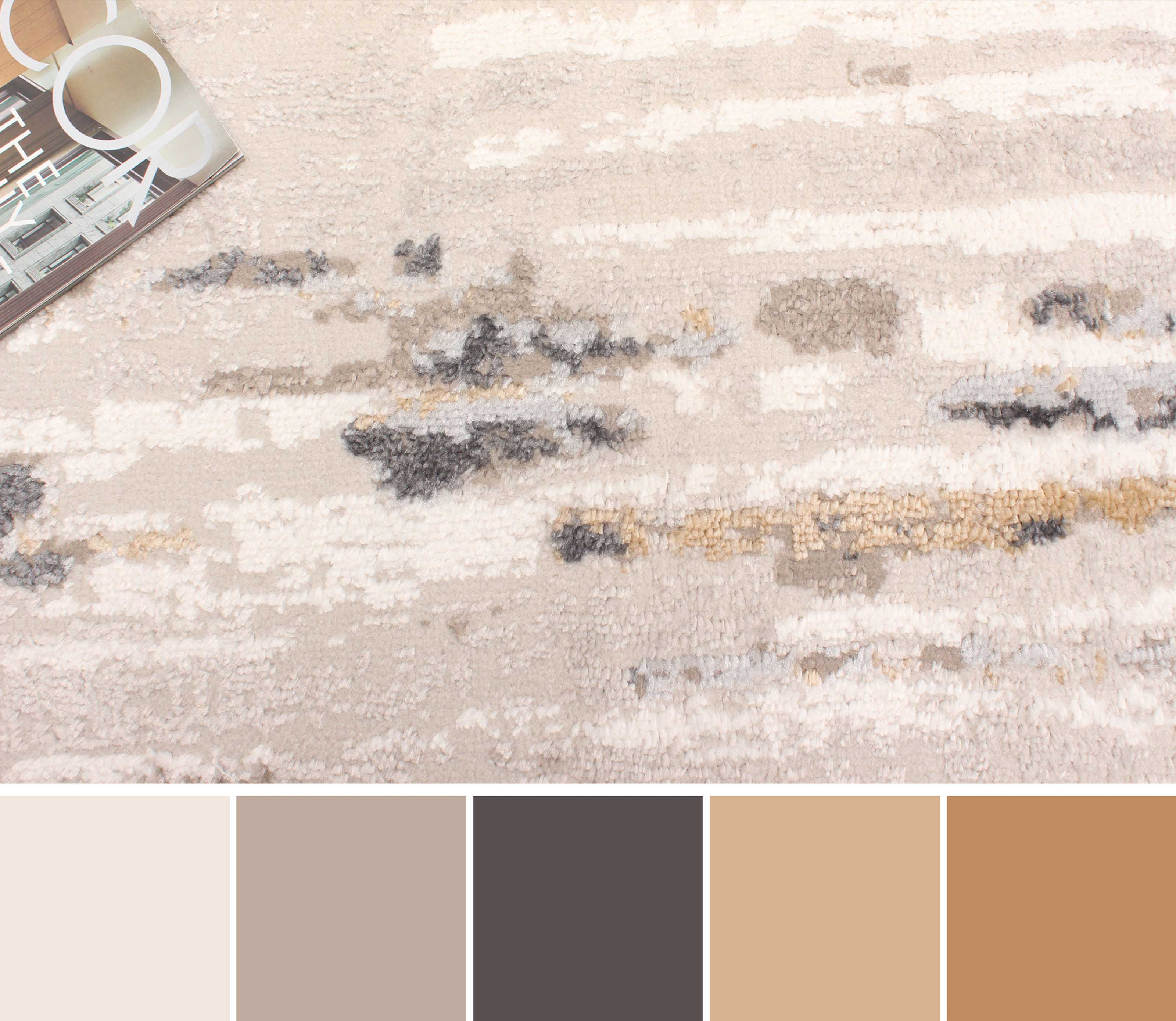 Taupe Juniper taupe vloerkleed voor groothandel op Faire15