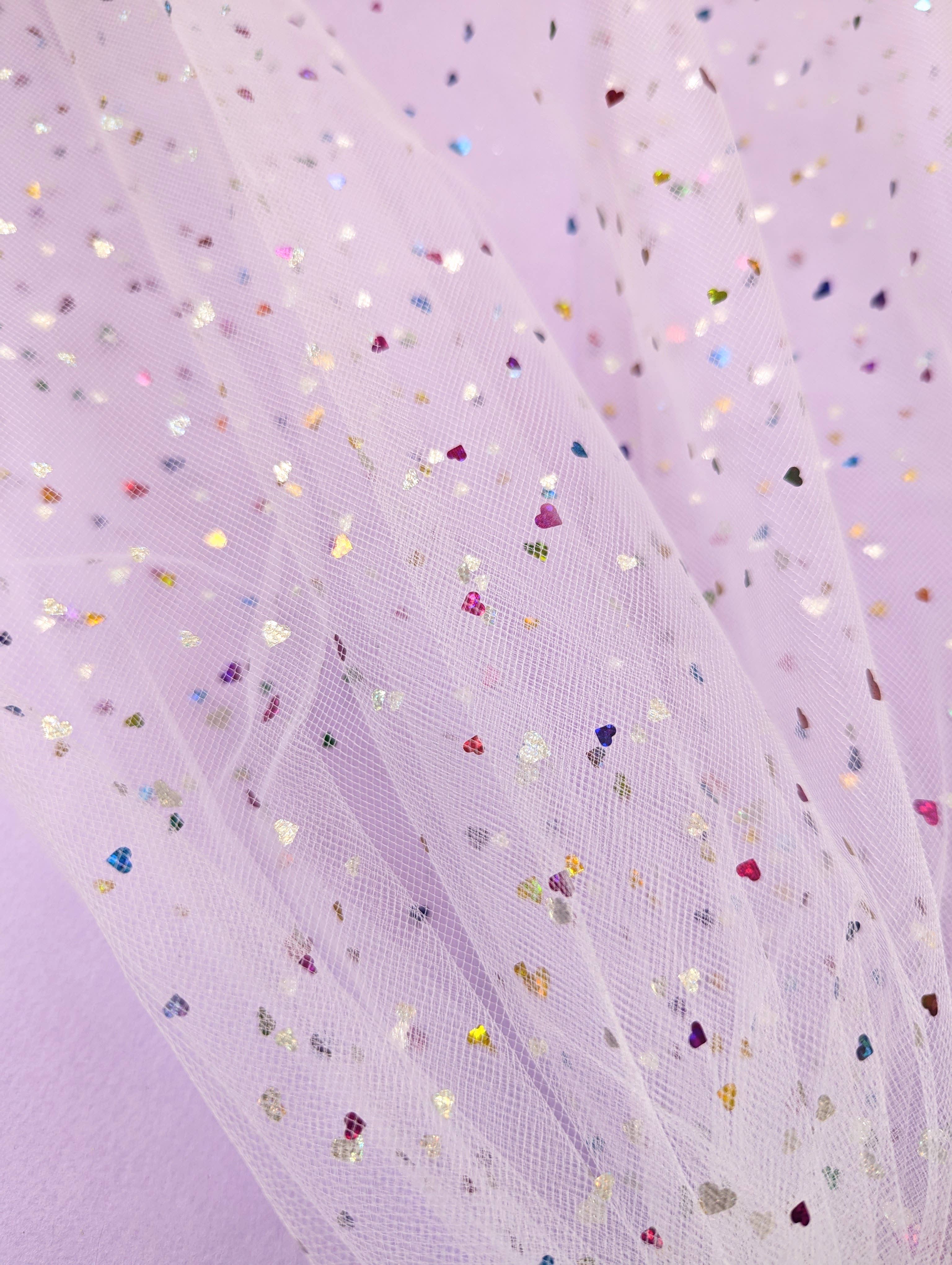 FashionMeme LLC - Vente Voile – femme - Mini voile de bachelorette multicolore confettis papillons étoiles16