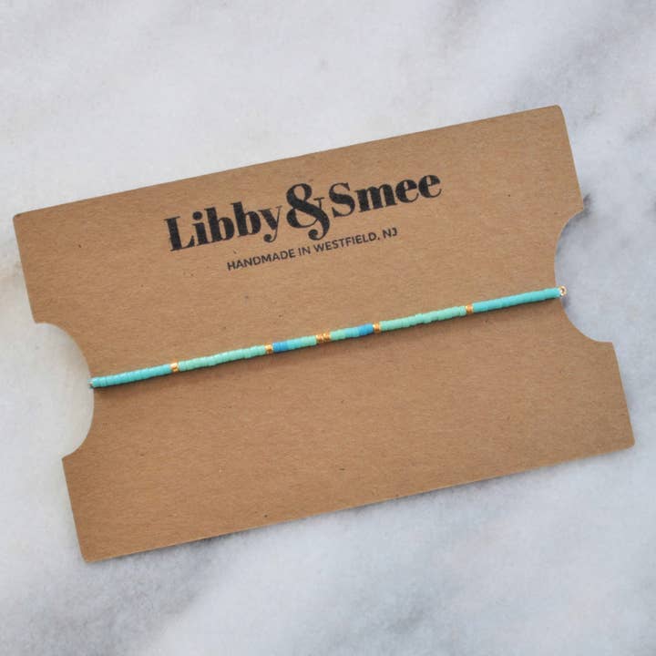 Libby & Smee - Wholesale Beaded Bracelet - Adjustable Seed Bead String Bracelets