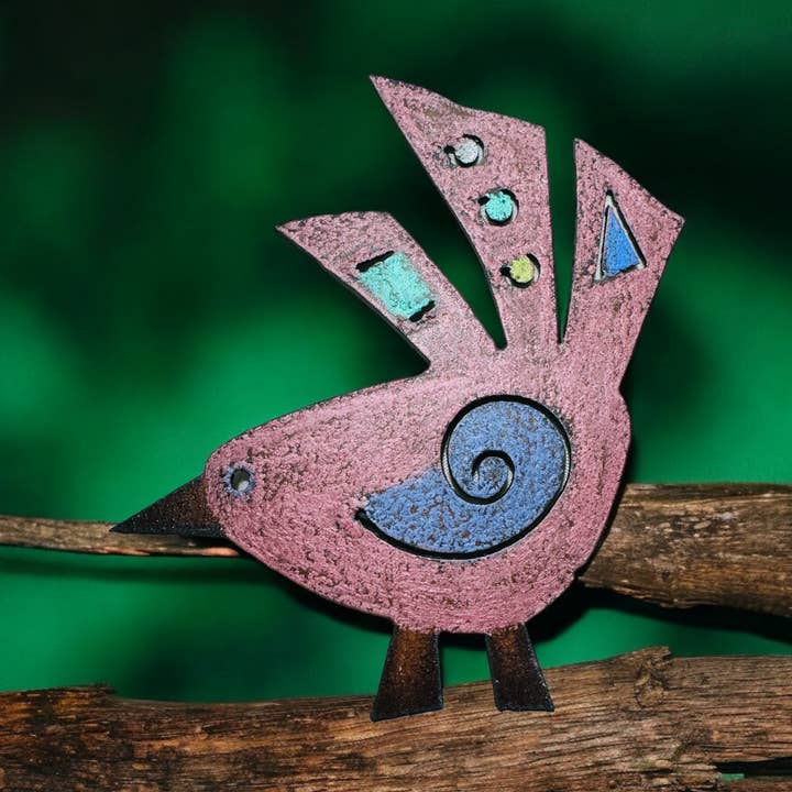 Bird magnet funny cute garden spring impulse buy recycled for wholesale by Whimsies