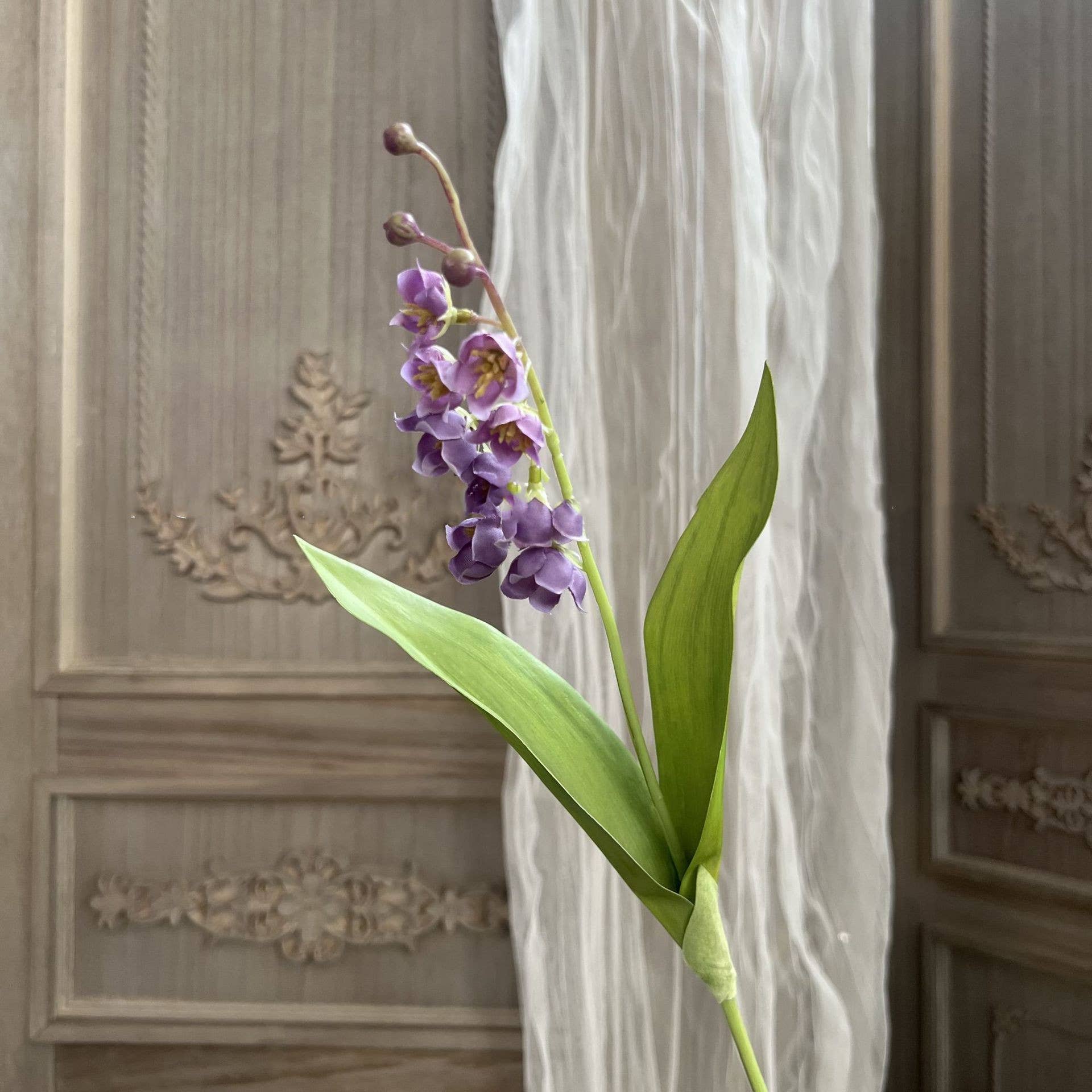 Sweet Home Deco – wholesale Artificial flowers – 15''T Faux Lily of The Valley Flower, Tiny Wild Flowers 5