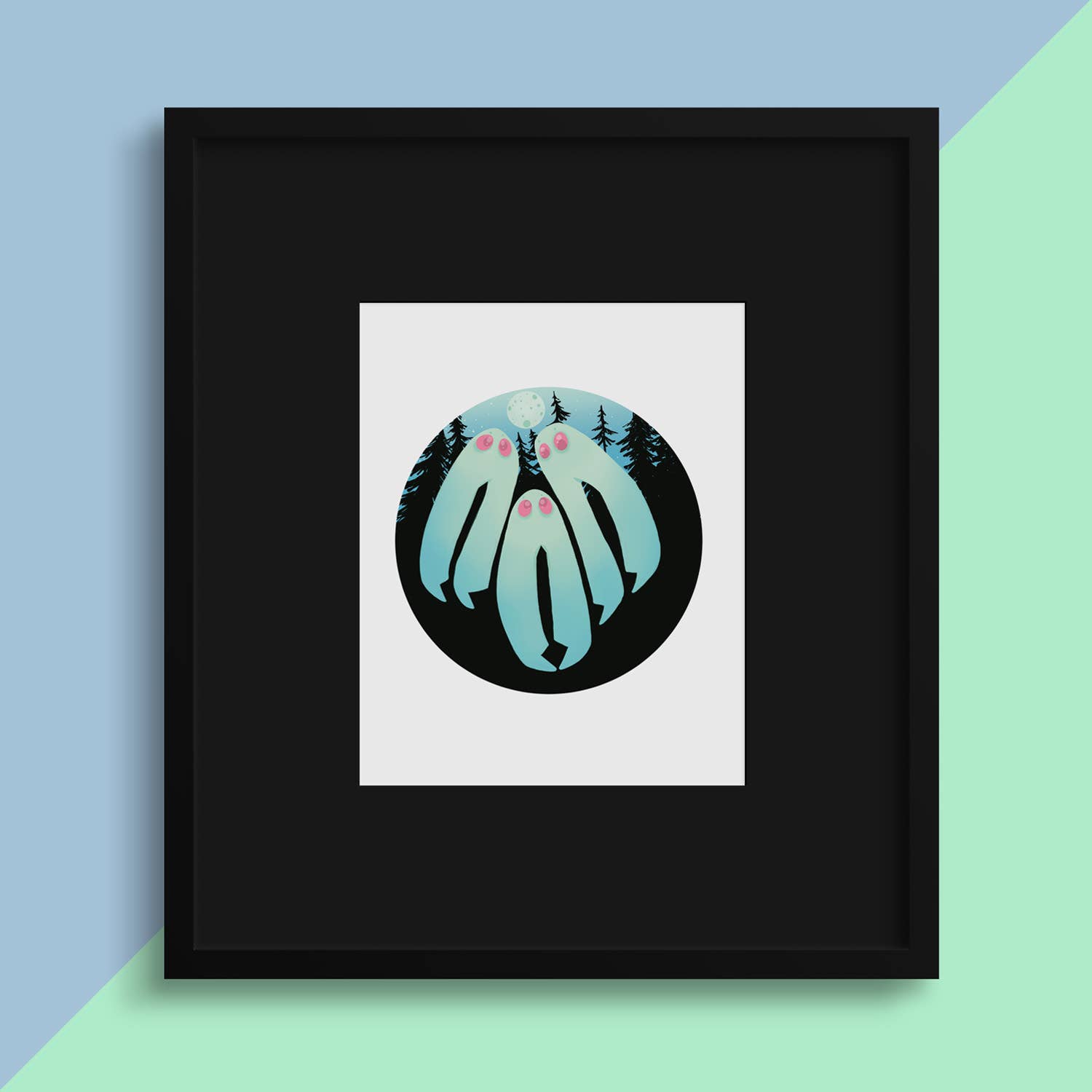 Curious Nature Studio - Wholesale Art Print - Fresno Nightcrawlers • Art Print2