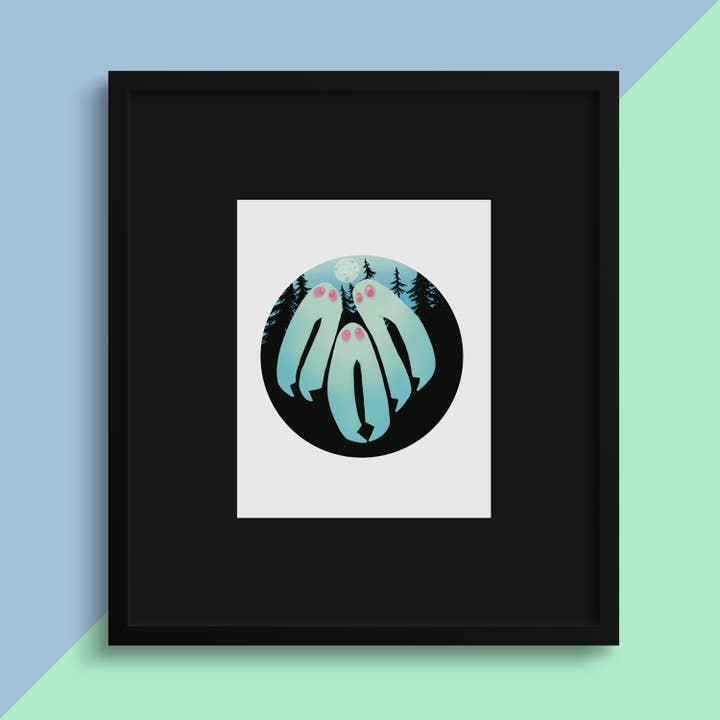 Curious Nature Studio - Wholesale Art Print - Fresno Nightcrawlers • Art Print2